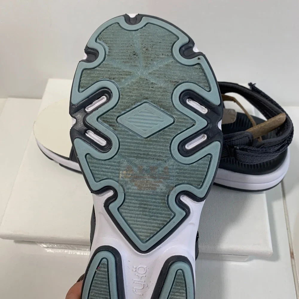 New Ryka walking sandals grey and white 7.5